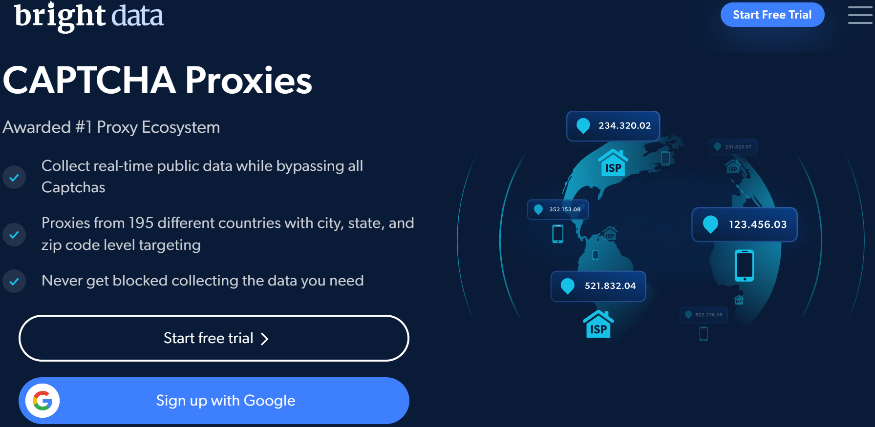 Bright Data's CAPTCHA proxies