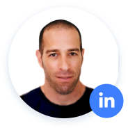 Bald man with LinkedIn logo on profile picture.