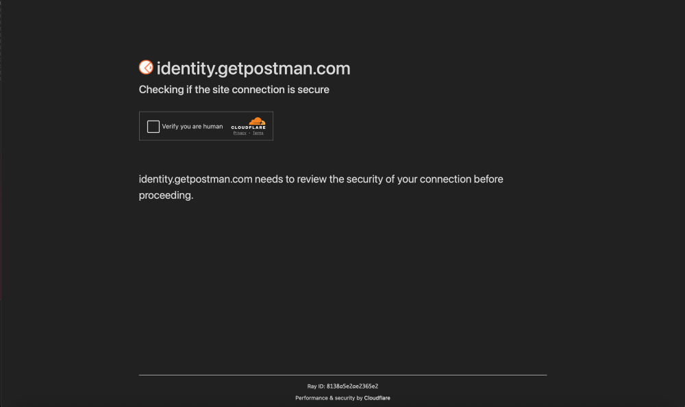 Identity postman